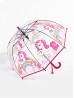 Kids Clear Unicorn Patterned Umbrella